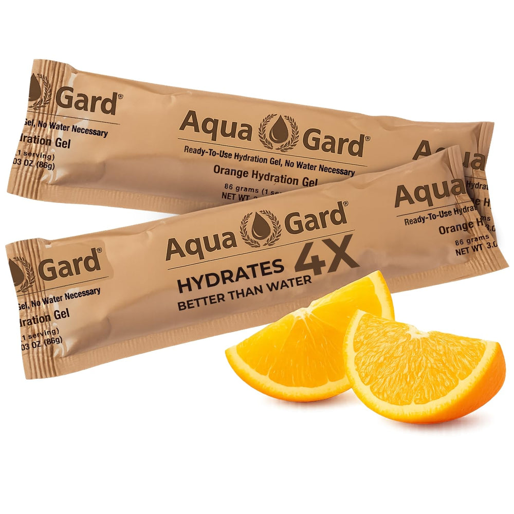 Aqua-Gard Emergency Water Gel - Survival Water Pouches for Disaster Relief | ...