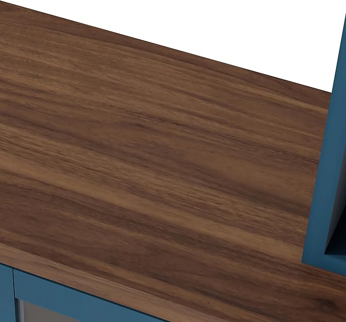 95.5" W Wall Unit Entertainment Center with Bookshelves for TVs up to 80...