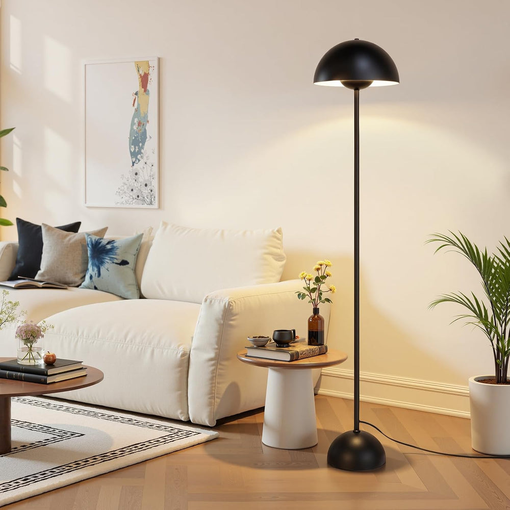 Coucrek Floor Lamp, 66'' Industrial Black Lamp for Living Room