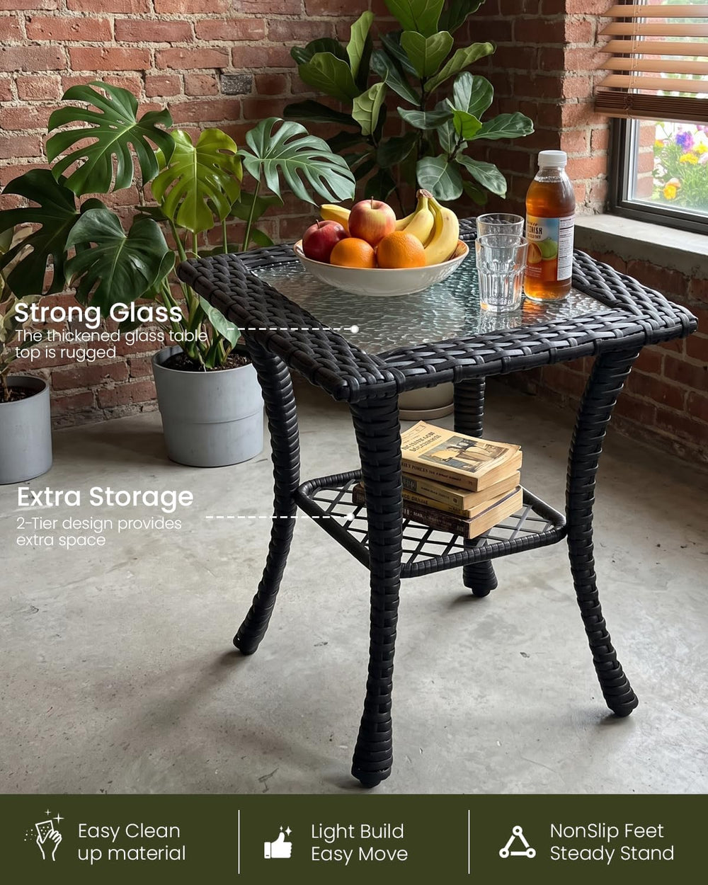 LayinSun 5 Pieces Outdoor Patio Furniture Set