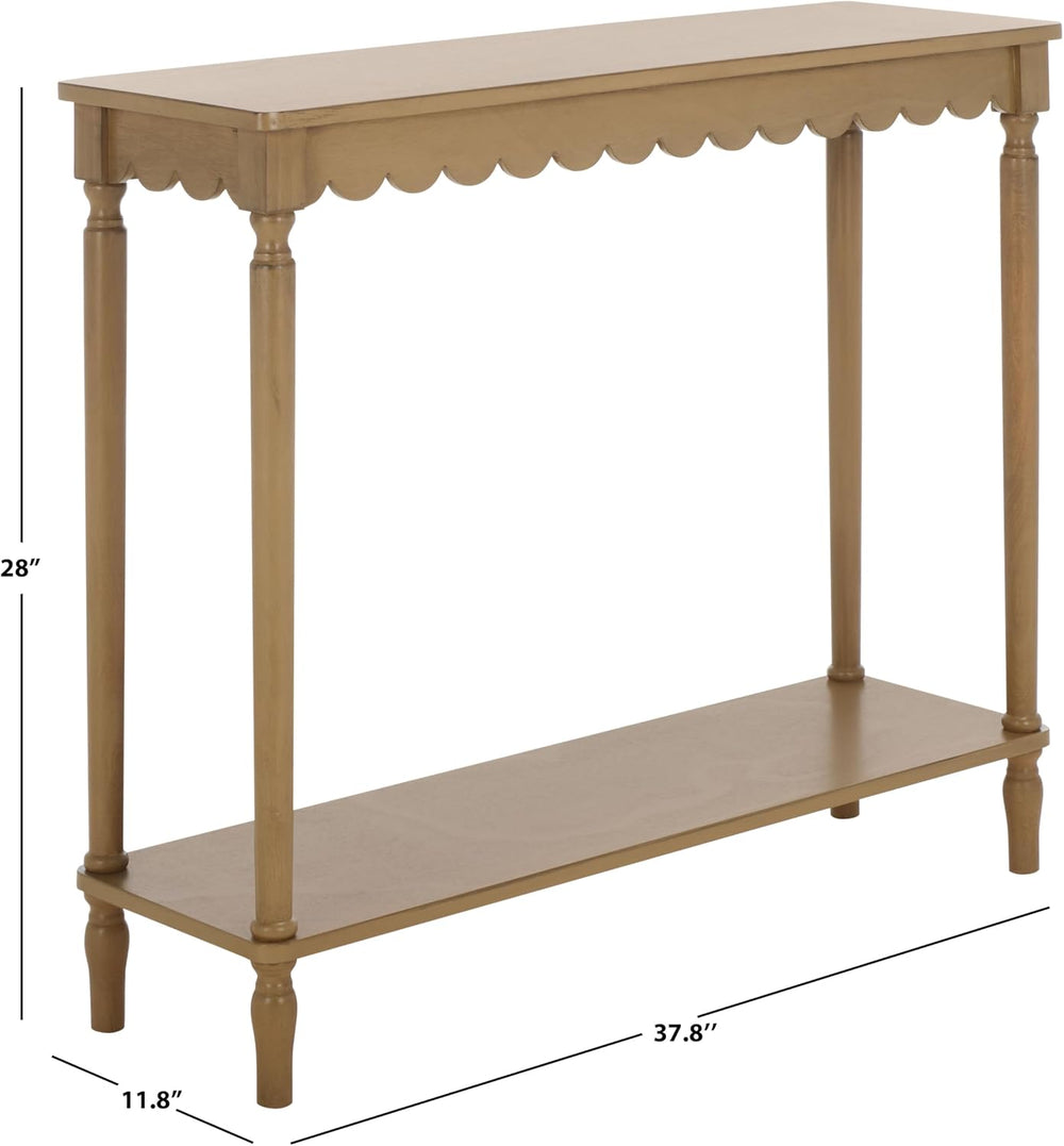 SAFAVIEH Home Collection Haven French Country Farmhouse Desert Brown Console ...