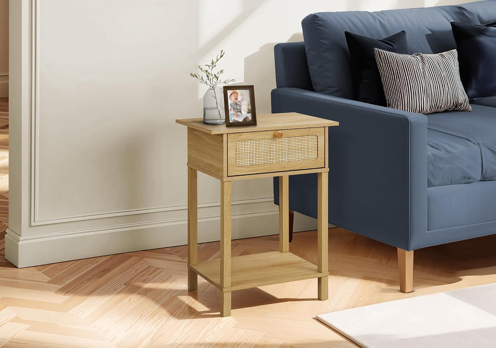 Monarch Specialties I 3842 Accent Table, 2 Tier, End, Nightstand, Side Table,...