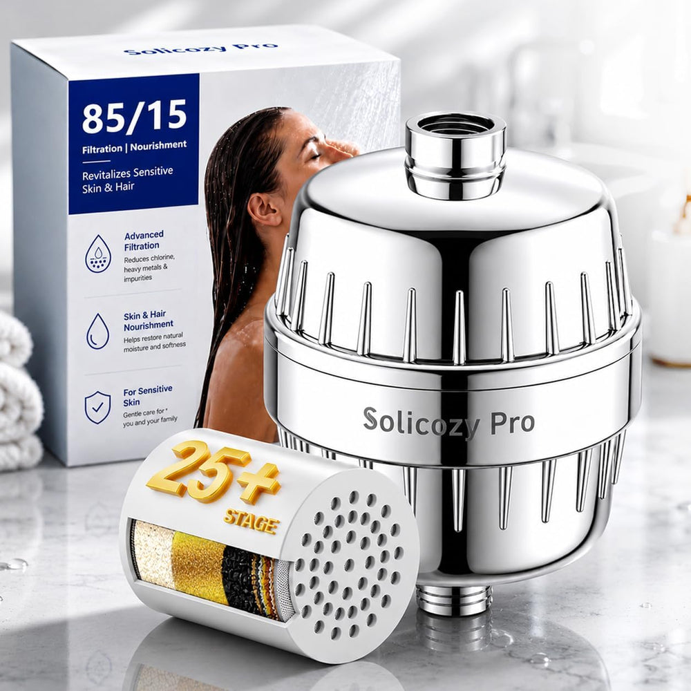 Shower Filter for Hard Water & Shower Water Softener, Sensitive Skin &...