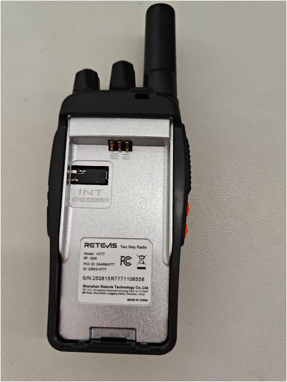 Retevis H-777 Walkie Talkies with 6 Way Charger, Flashlight, USB-C 6 Pack