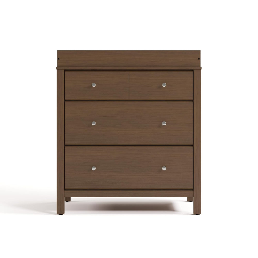 Storkcraft Horizon 3 Drawer Chest with Removable Changing Topper, Hazelnut