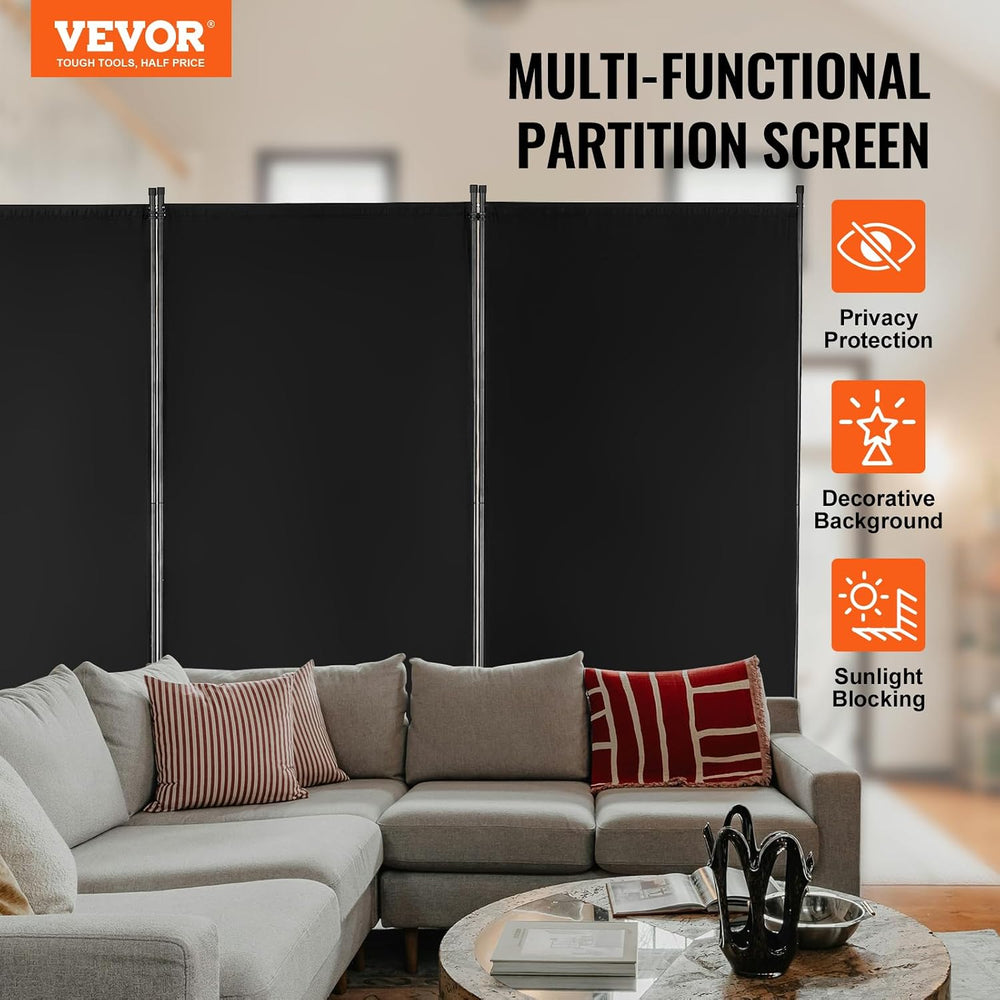 VEVOR Room Divider, 3 Panel Room Divider, Folding Privacy Screen and Portable...