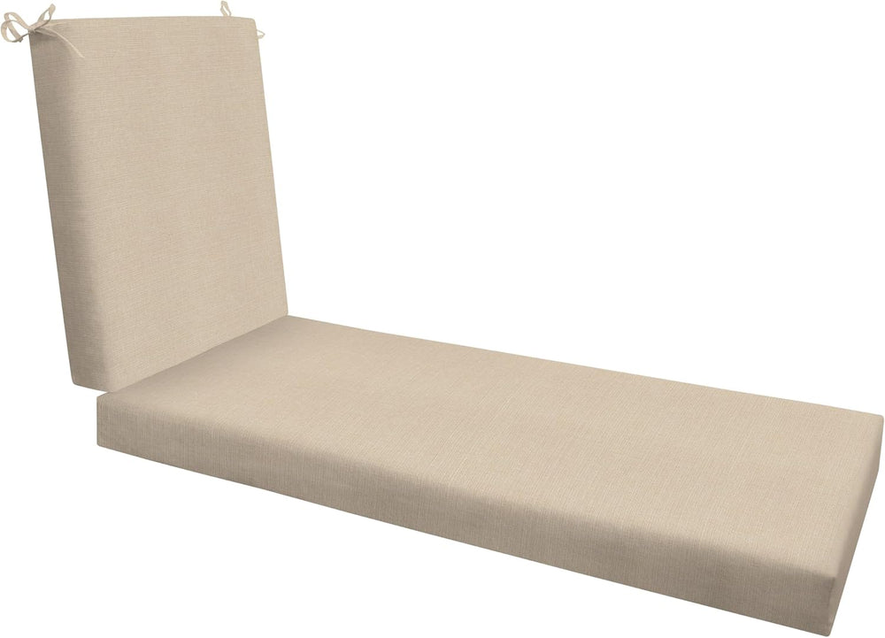 Honeycomb Outdoor Heritage Chaise Cushion for Patio Furniture, 23 x 75