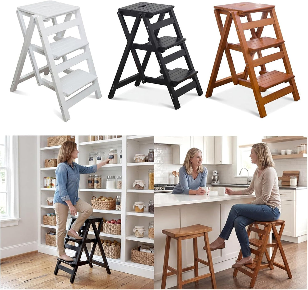 Step Stool for Adults / Step Ladder / Counter Chair