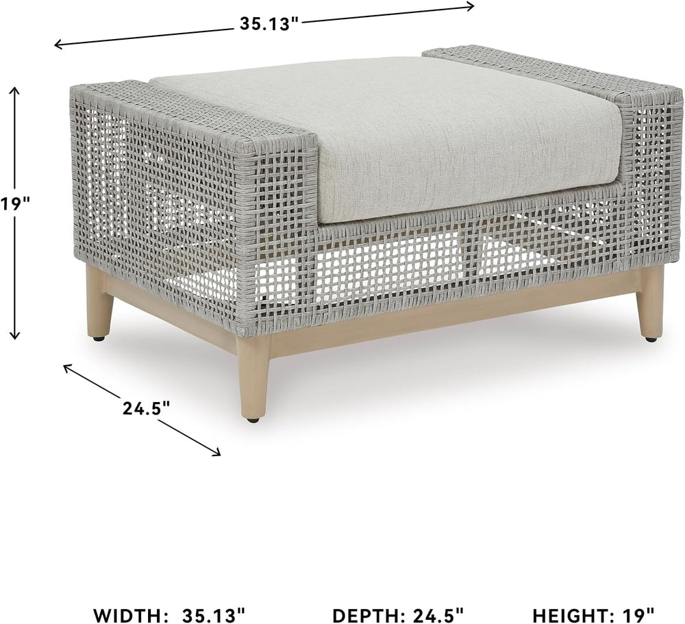Signature Design by Ashley Seton Creek Casual Nuvella Weather Resistant Fabri...
