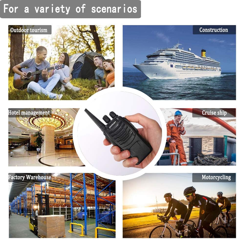 Walkie Talkies Long Range for Adults with Earpieces,16 Channel Walky Talky Re...