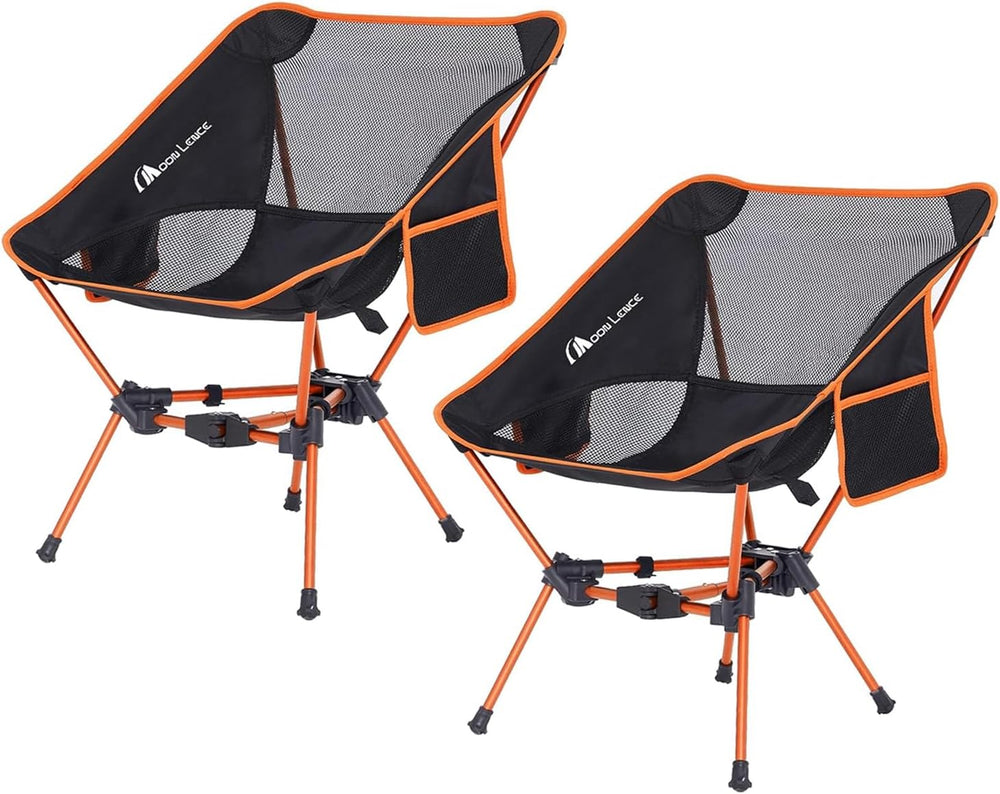 MOON LENCE Portable Camping Chair Backpacking Chair - The 4th Generation Ultr...