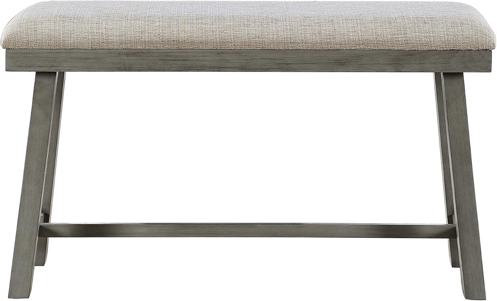 Lexicon Counter Height Bench for Dining Room Table, 41.5" Wood Bench wit...