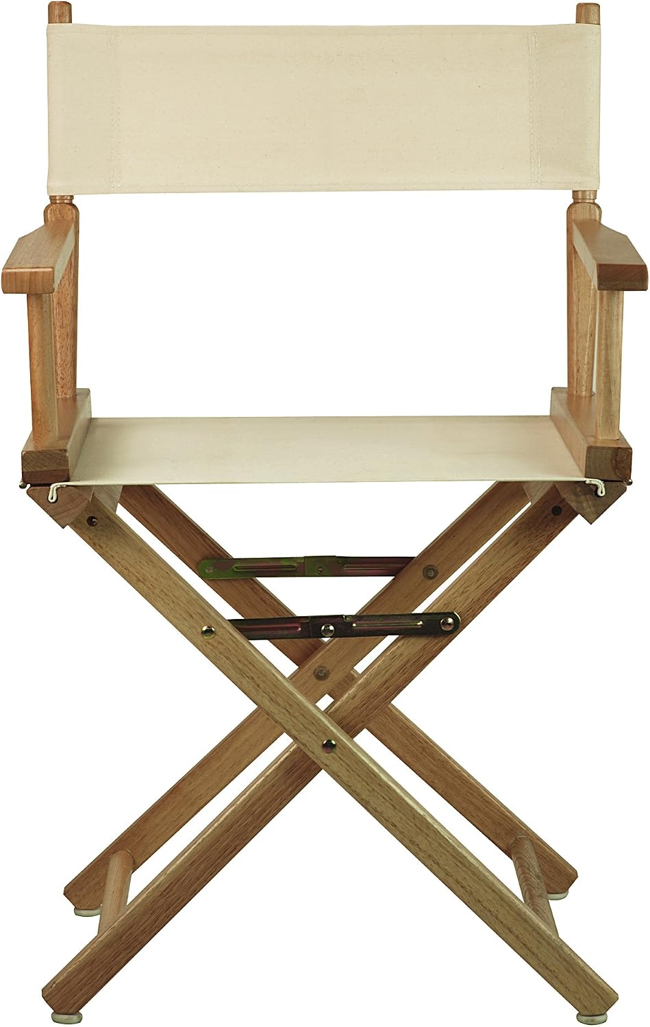 18" Director's Chair Natural Frame-Natural/Wheat Canvas