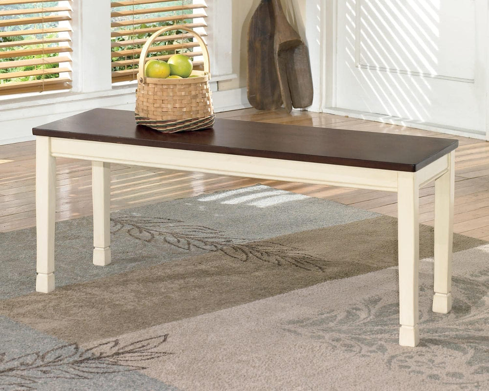 Signature Design by Ashley Whitesburg Cottage Rectangular Dining Bench, Brown...