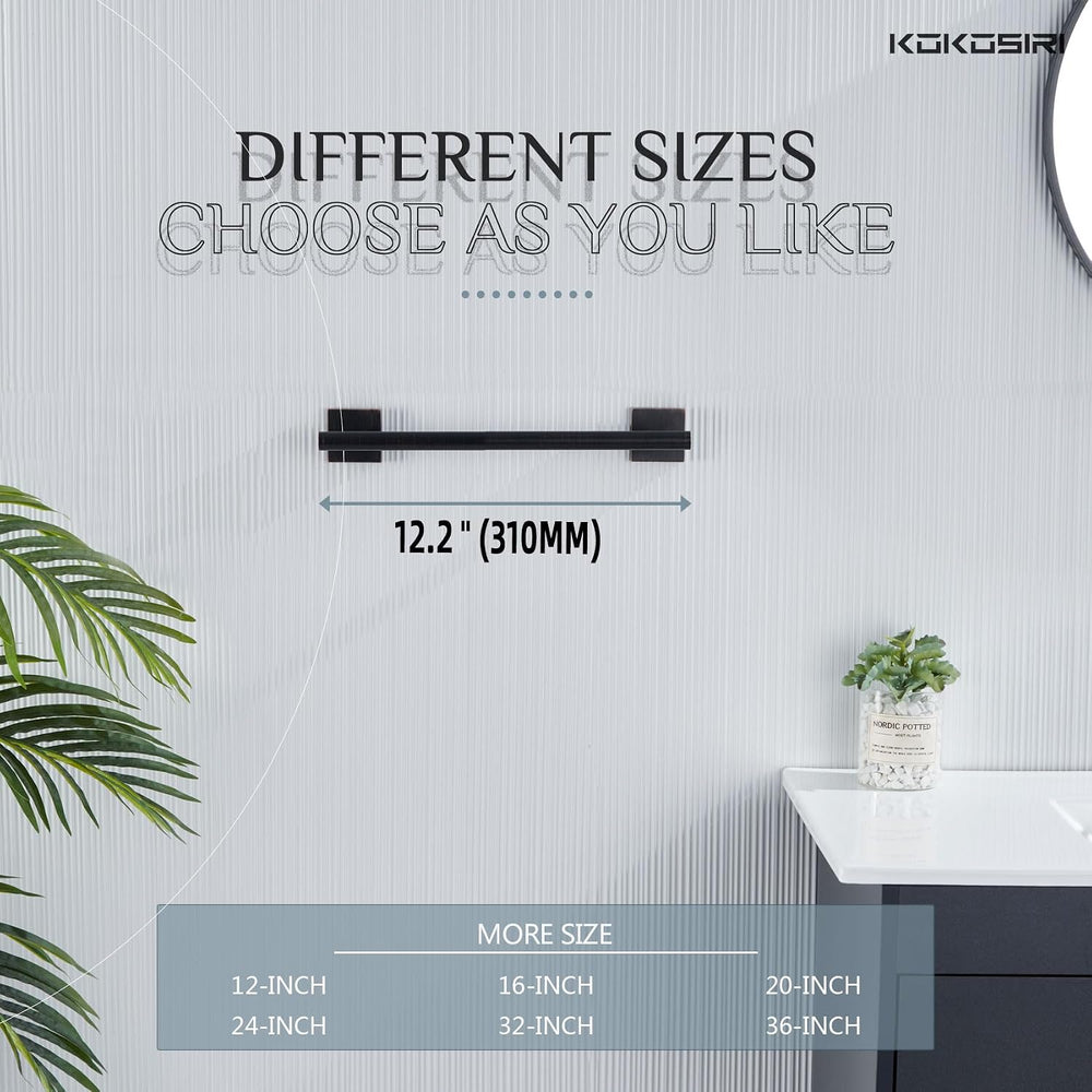 KOKOSIRI Bathroom Towel Bars 12 Inch Towel Ring Oil Rubbed Bronze 30CM Hand T...