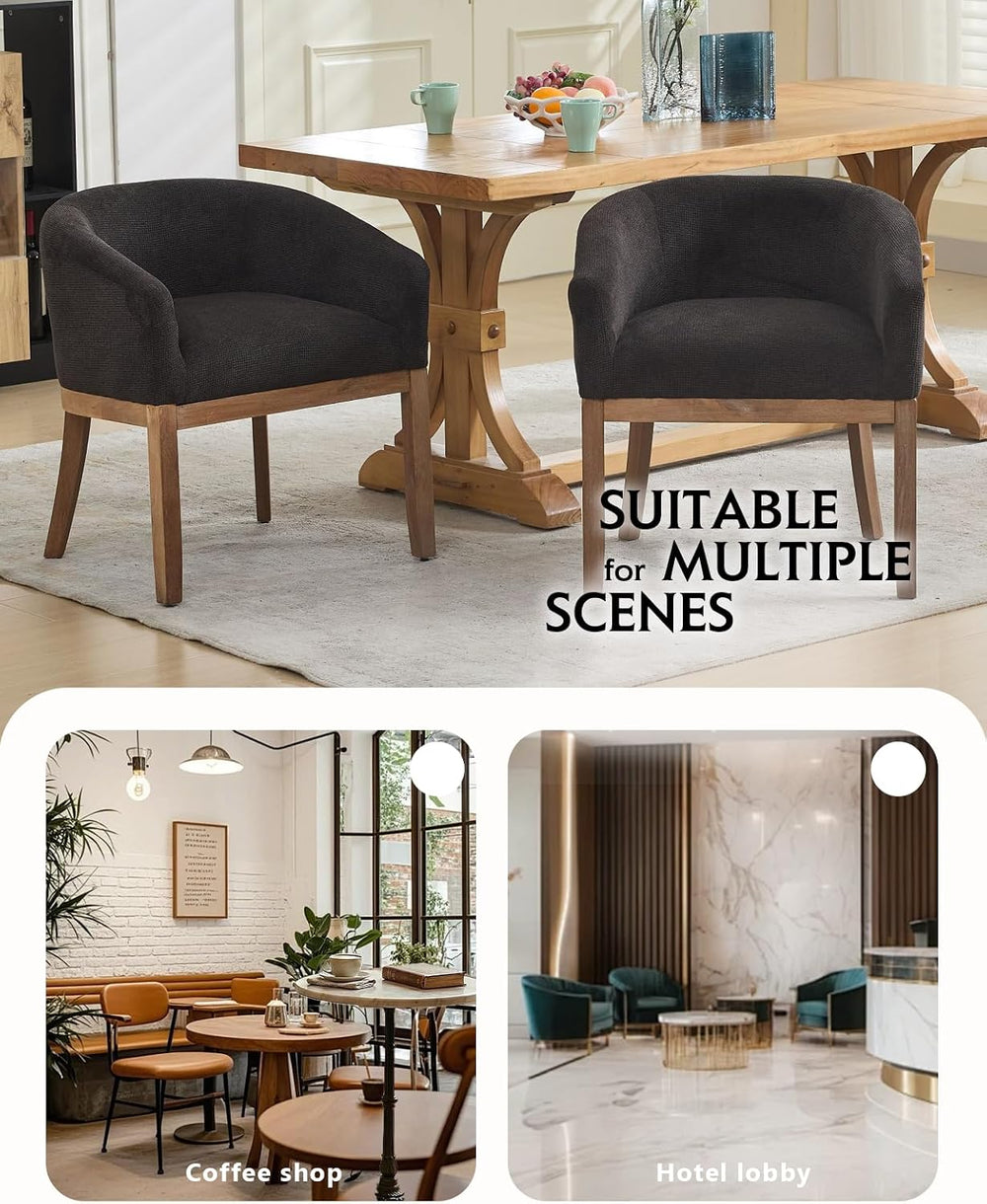 3 Piece Round Dining Table and Chairs Set for 2