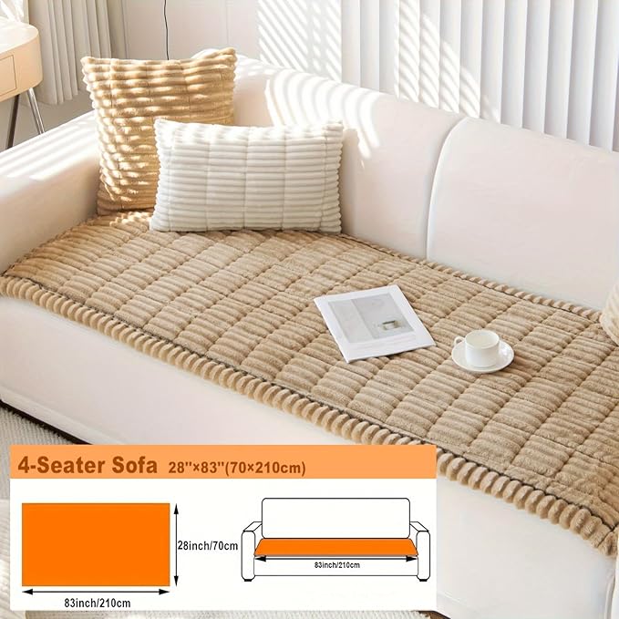 ZQFFB Pet Couch Cover Dogs Washable Non-Slip Couch Protector Pet Friendly Dog...