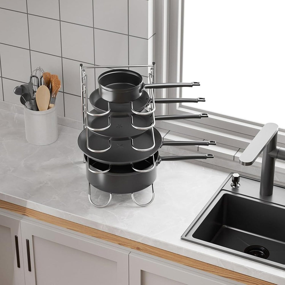 Compartment Cookware Structure, 5 Layer Construction | Stackable Stainless St...