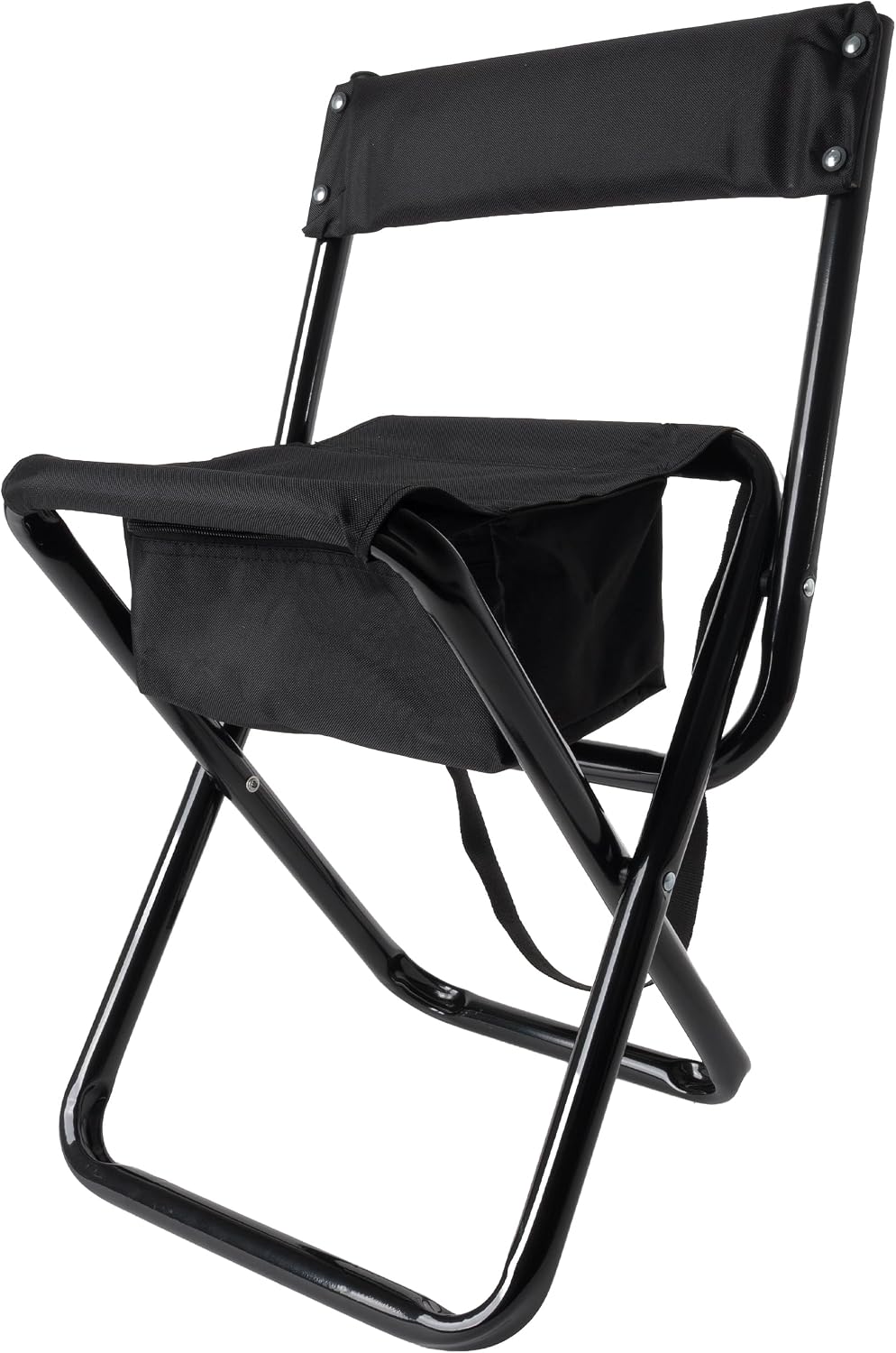 Rothco Deluxe Folding Stool with Back & Pouch - Portable Seating for Outd...
