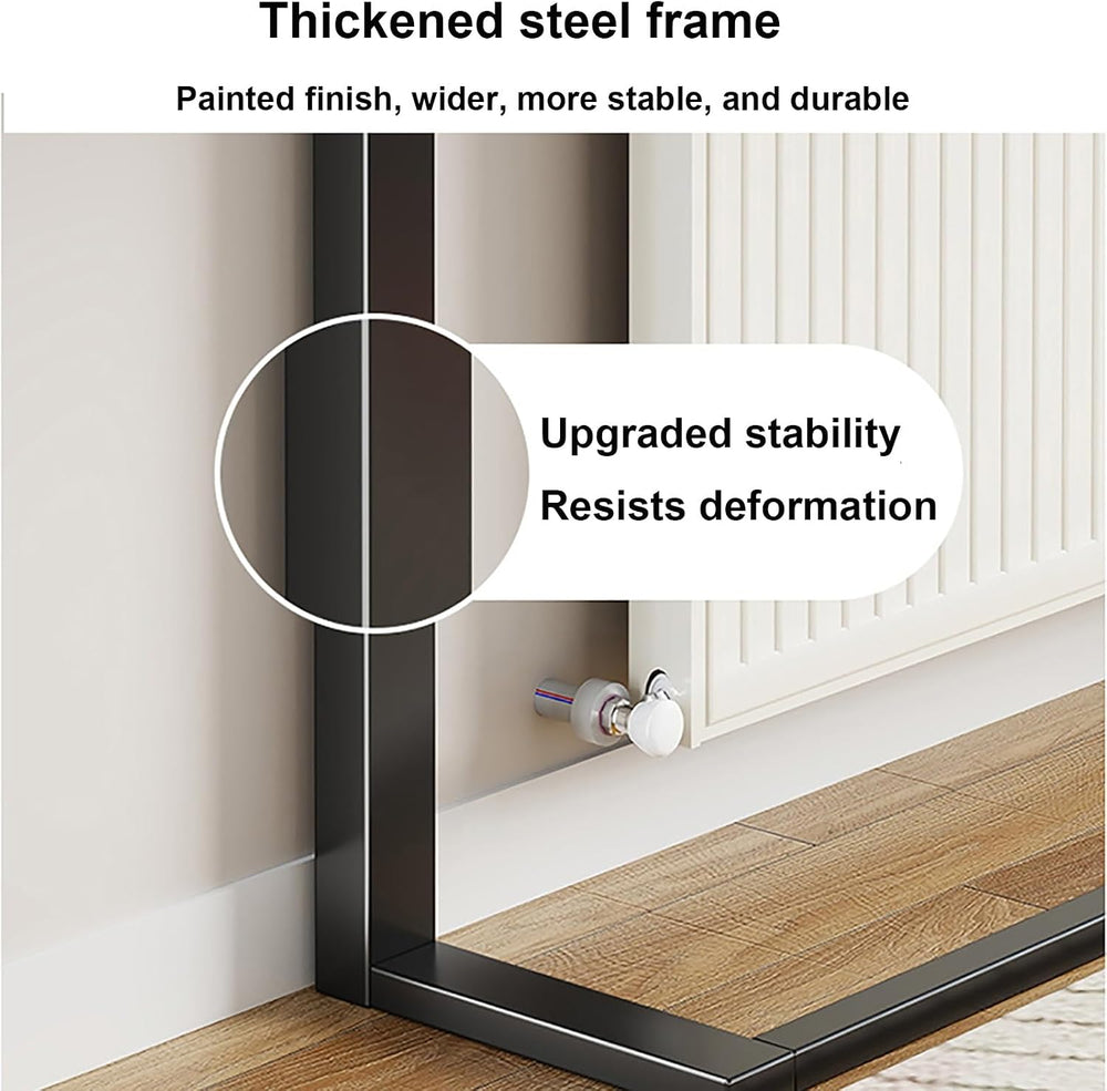 Over Radiator Shelf, Long Radiator Side Table, Sofa Table Behind Couch for Ho...