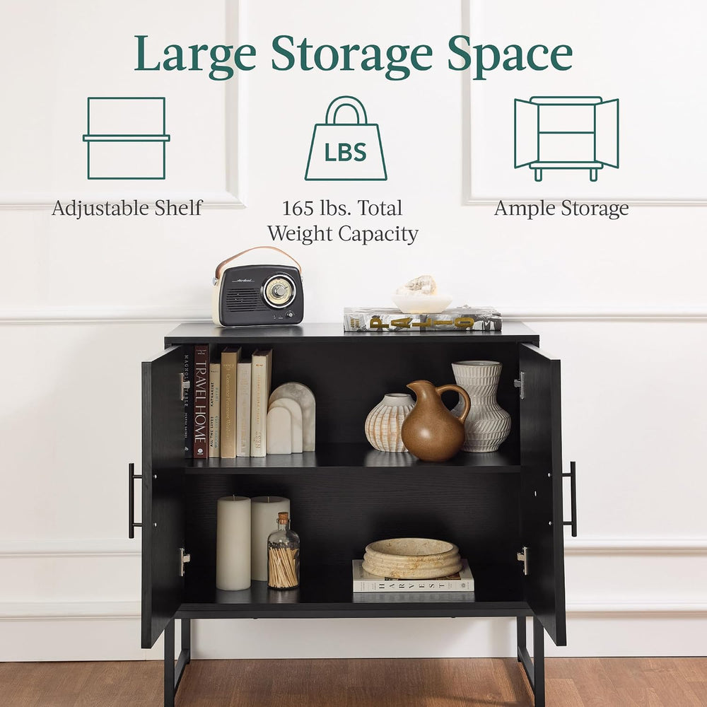 Best Choice Products Slatted Sideboard Buffet Cabinet, Entryway Table, Accent...