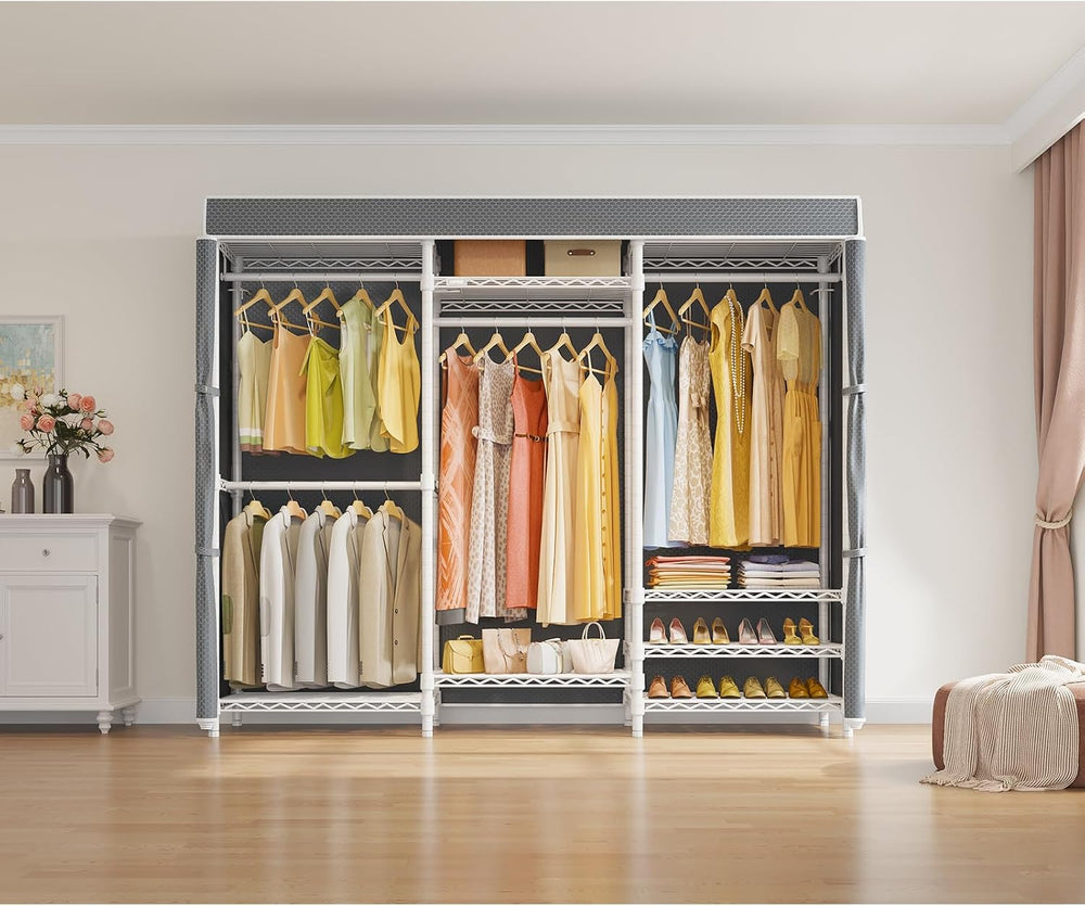 VIPEK V5C Portable Bedroom Armoires Wardrobe Closet with Cover, Heavy Duty Ad...