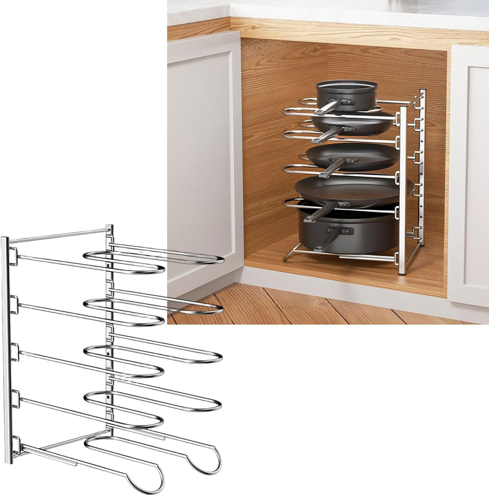 Compartment Cookware Structure, 5 Layer Construction | Stackable Stainless St...