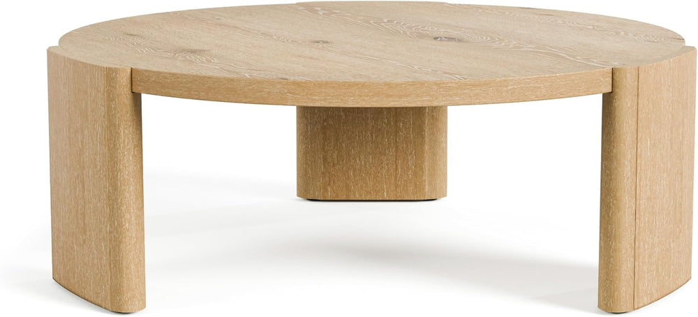 Furniture of America Carys Modern Solid Wood 2-Piece Coffee Table and End Tab...
