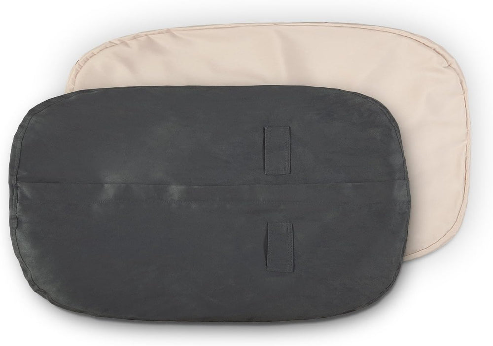 Lumaland Luxury Microsuede Outer Cover for Bean Bags Machine Washable 5-Foot ...