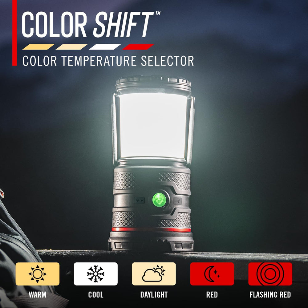 Coast EAL35R 1000 Lumen Voice-Controlled LED Emergency & Camping Area Lan...
