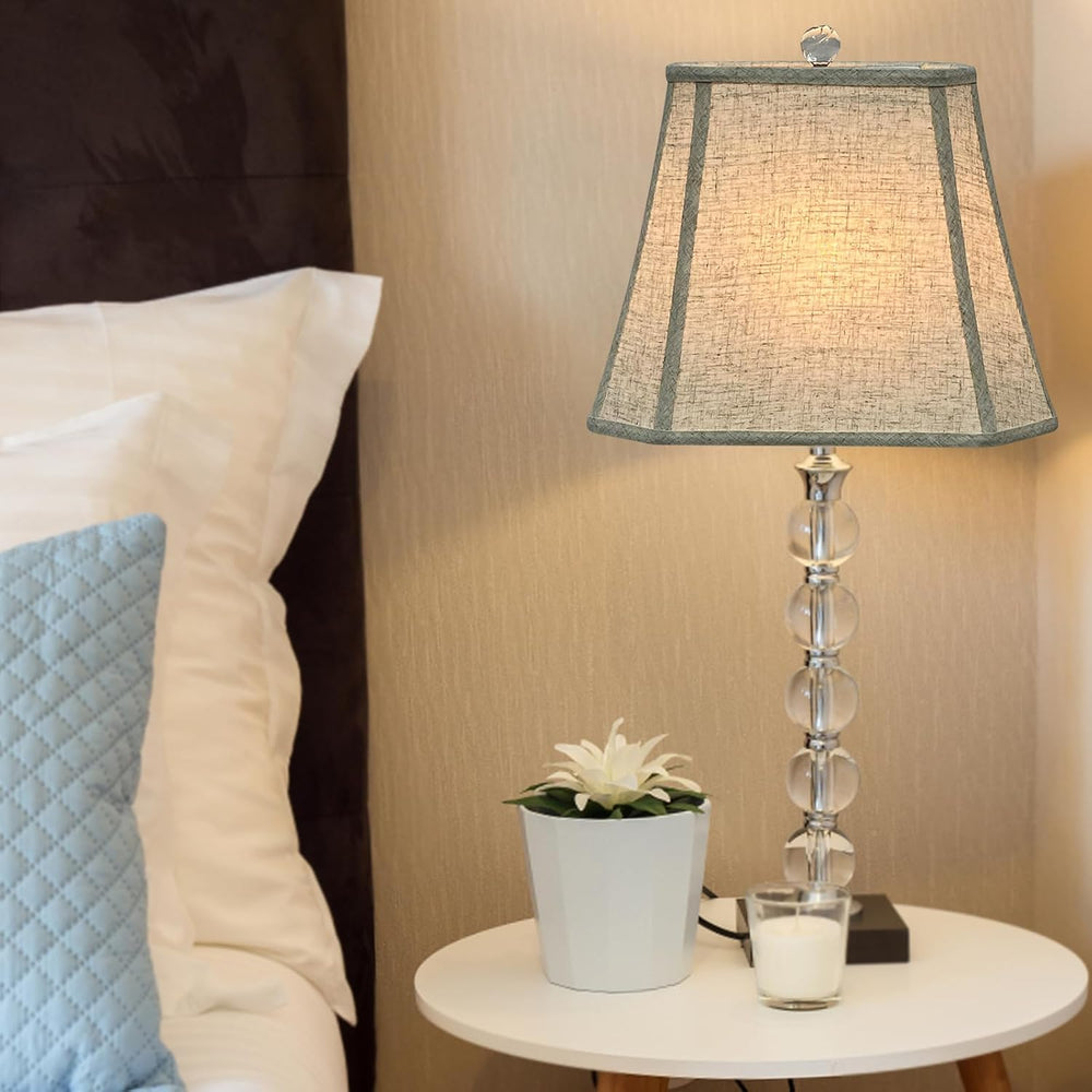 TOOTOO STAR Linen Lampshade, (6 x 9)" x (11 x 14)" x 10.5" Rec...