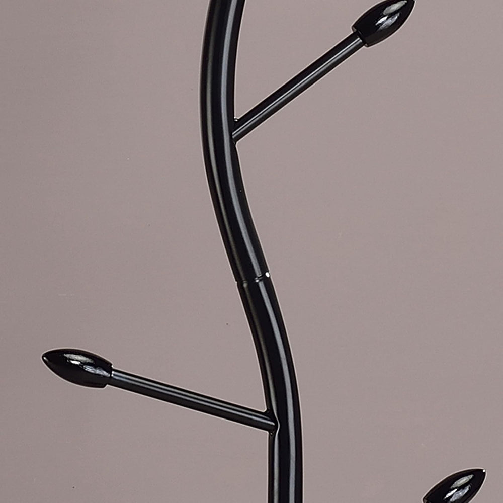 Kings Brand Furniture - Kubin Metal 6-Hook Coat & Hat Rack with Umbrella ...
