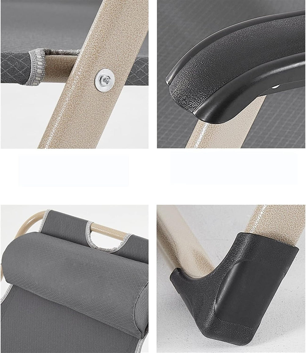 Folding Gravity Chair for 250kg Indoor&Outdoor Adjustable Recliner with S...