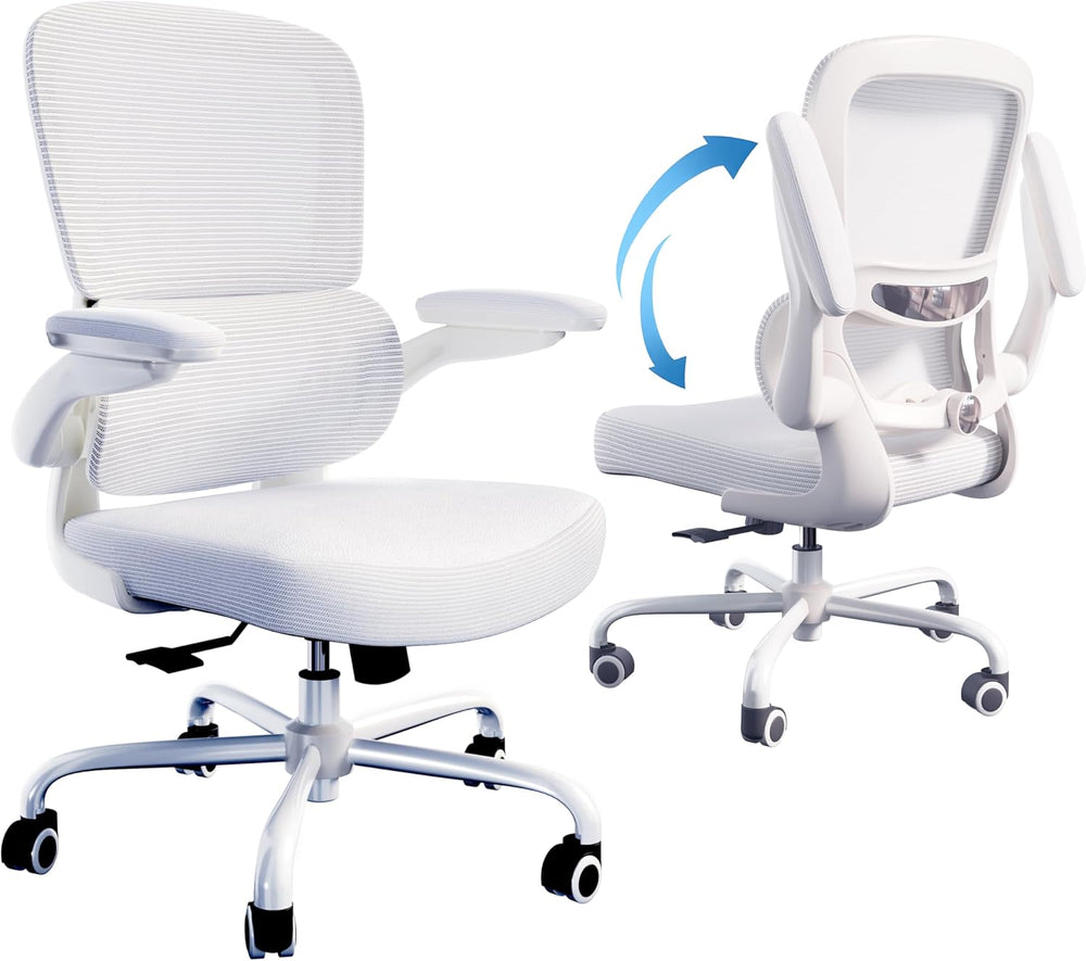 TRALT Ergonomic Office Chair - Desk Chair with Adjustable Lumbar Support Comp...