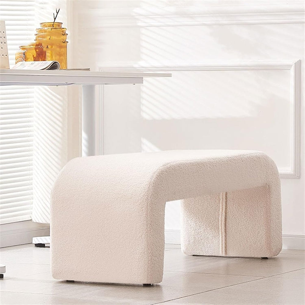Modern Home Entryway Shoe Stool Bedroom Bedside Clothing Store Bench Fitting ...