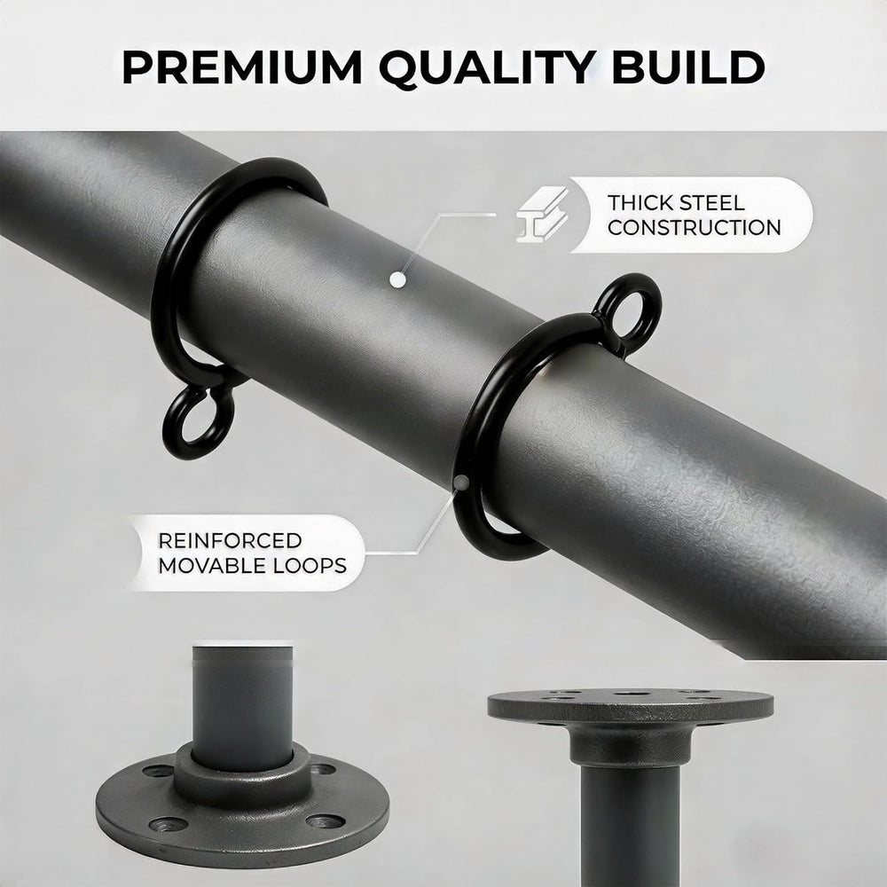 Hanging Sign Bracket 20 Inch Outdoor Sign Holder with Hardware