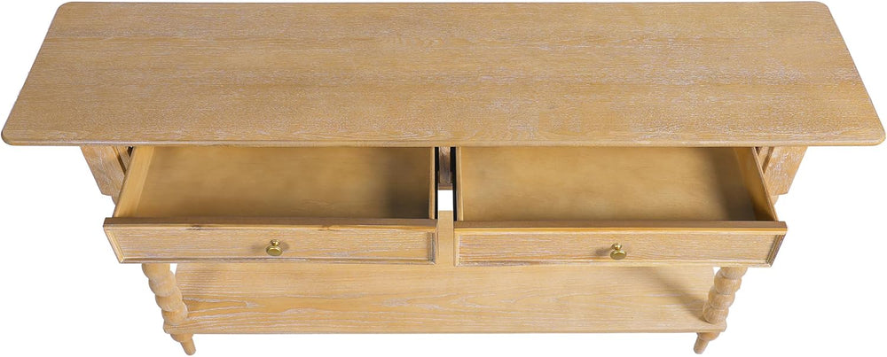Christopher Knight Home Zeka Narrow Console Table with Storage, Wood Entryway...