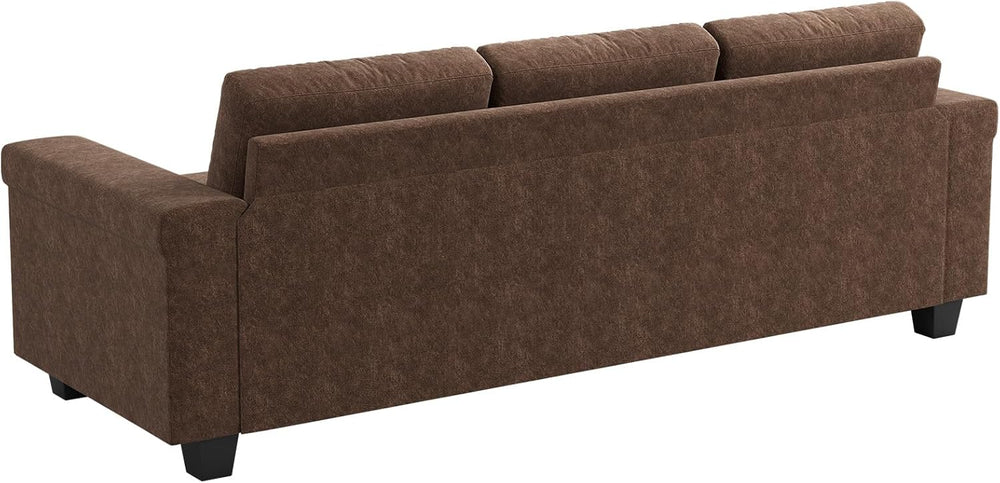 COPIAE 3 Seater Sofa Couch with Deep Seat, 90" Modern Upholstered Sofa w...