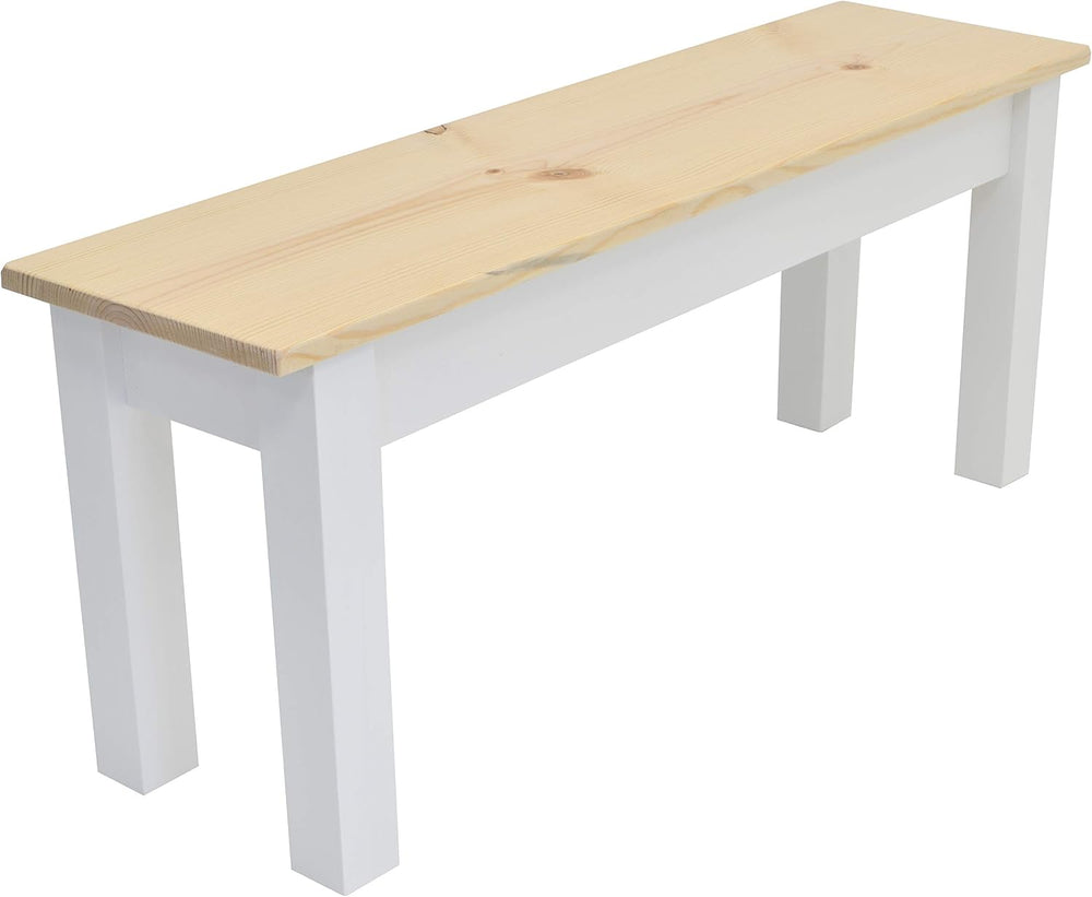 Nantucket Solid Wood Bench (66")