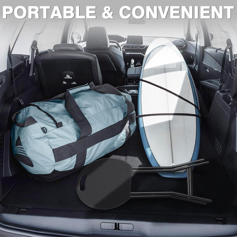 Portable Folding Chair with Handle, Heavy Duty Round Fold Stool Chair | 500lb...
