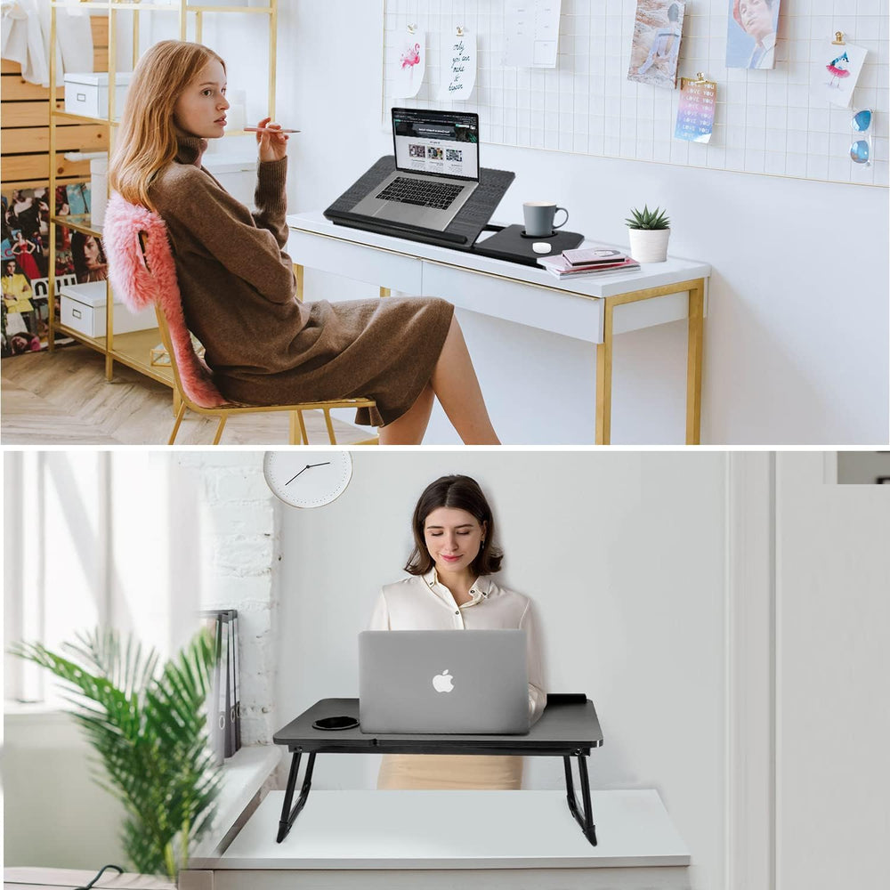 Laptop Desk for Bed Couch,Lap Desk for Laptop,Portable Laptop Stand for Desk,...