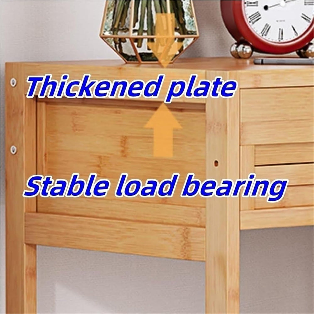 Side Table with Drawer and Open Storage End Table Nightstand Bedside Tables N...