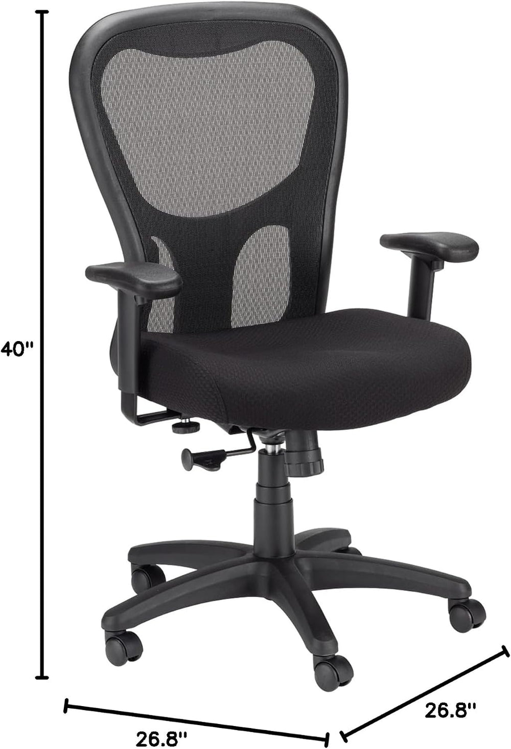 Tempur-Pedic TP9000C Mesh Swivel Task Chair with Tempur Material, Cooling Gel...