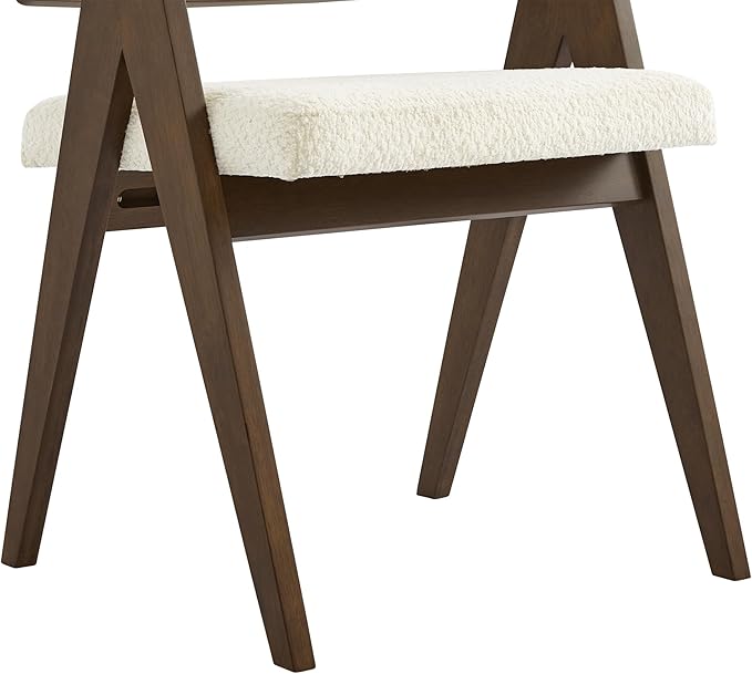 CHITA Rattan Dining Chairs Set of 4, Modern Dining Chair with 2.8inch Cushion...
