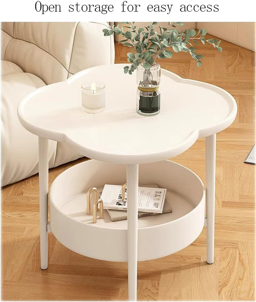 Sofa Side Table, Small Living Room Table, Tea Cabinet, Bedside Table for Smal...