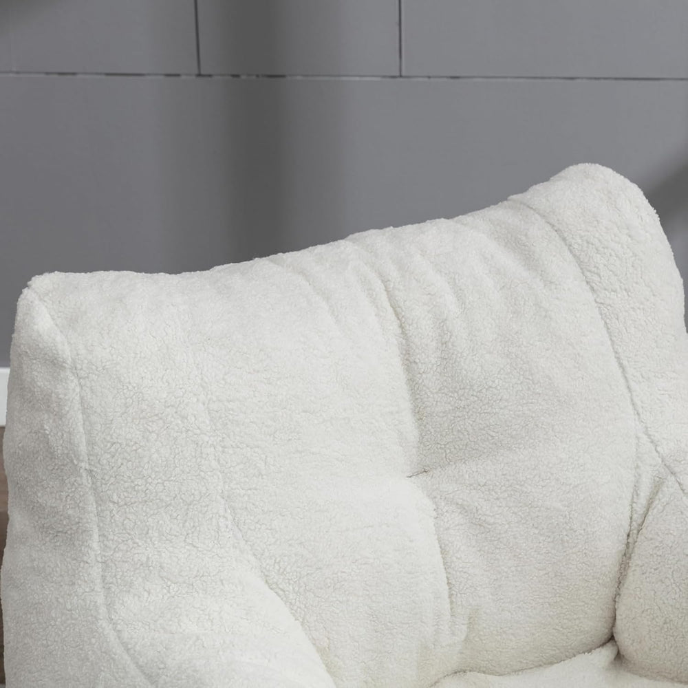 Hommoo Bean Bag Chair Large Bean Bag Chair for Adults with Armrest Comfy Bean...