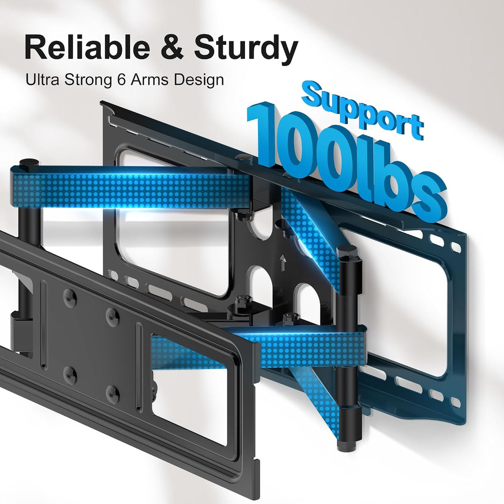 XINLEI Full Motion TV Wall Mount for Most 26"-70" Flat/Curved TV, S...