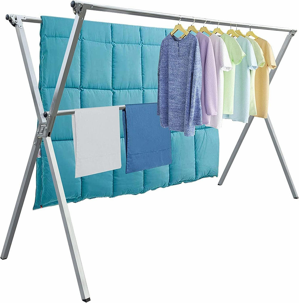 AUGMIRR Clothes Drying Racks Outdoor, 82 Inches Updated Version,Stainless Ste...