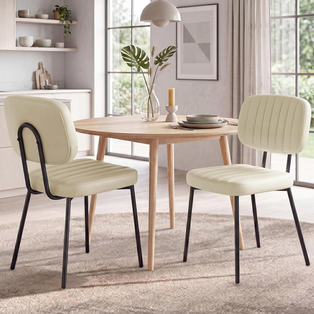 OLIXIS Dining Chairs Set of 2, Mid Century Modern Kitchen Chairs