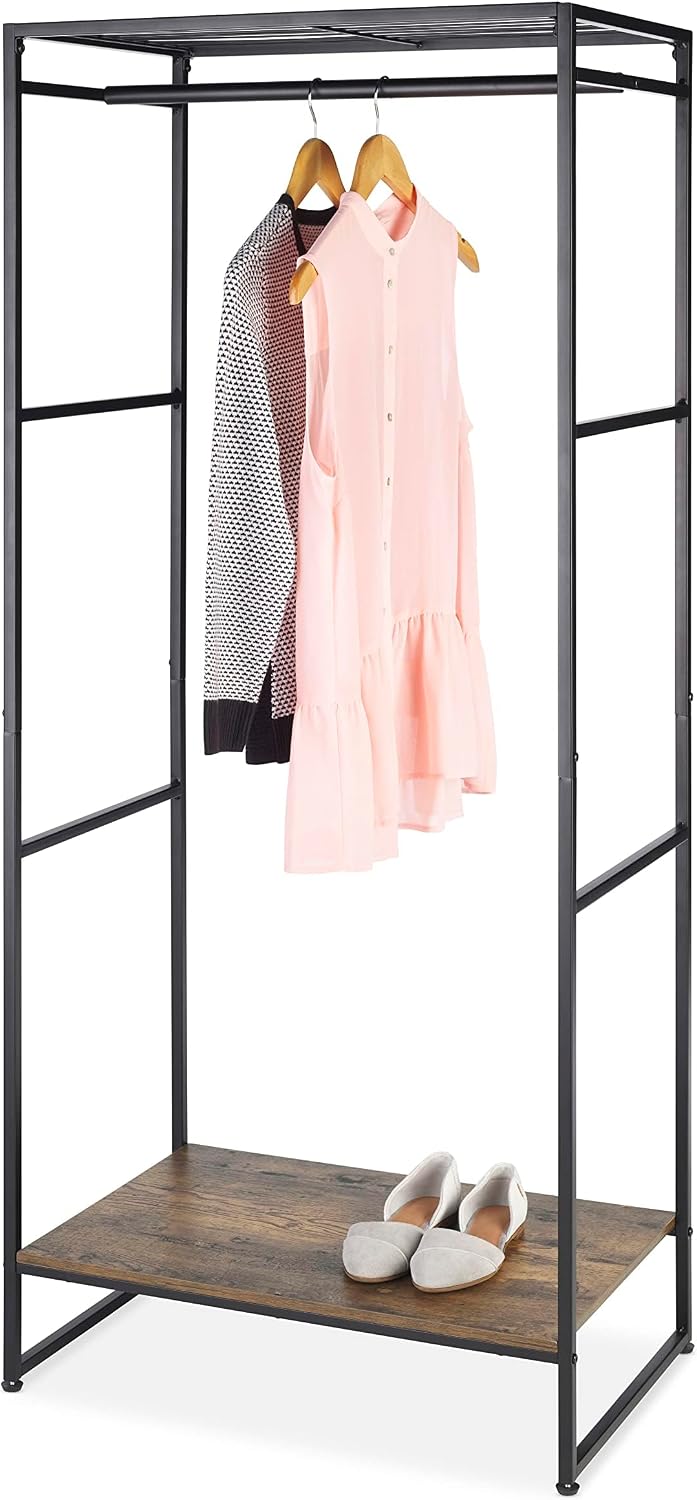 Whitmor Modern Industrial Wardrobe